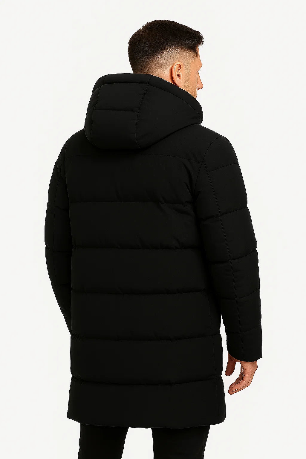 Mikkel | Water-Resistant Lined Puffer Jacket for Men