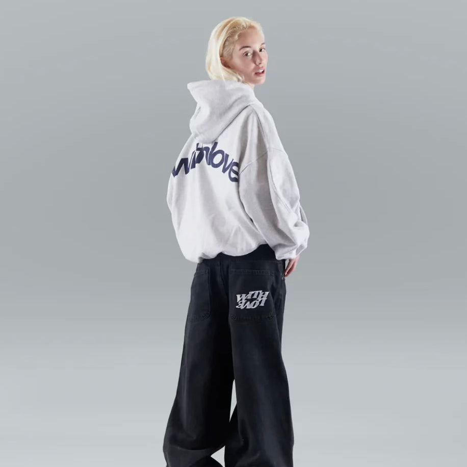 Damska Oversize Bluza z Kapturem – Miękka Bluza Fleece