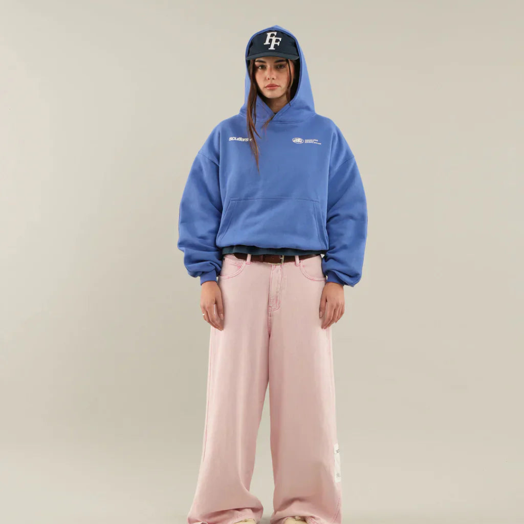 Damska Oversize Bluza z Kapturem – Miękka Bluza Fleece
