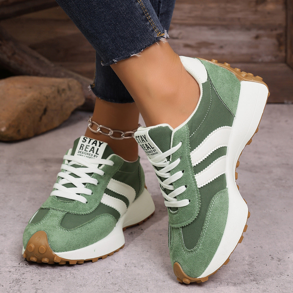 Ortopædiske Sneakers Dame – Bred Pasform, Lette Komfortsko