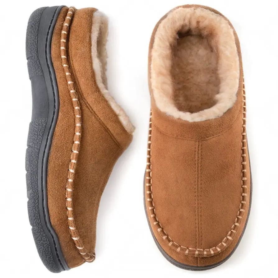 Unisex Orthopedic House Slippers – Warm Fleece | Wide Fit | Supportive Cushioning Panorla