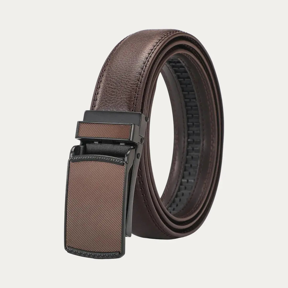 Halvar | Automatisk Justerbart Læderbælte Herre