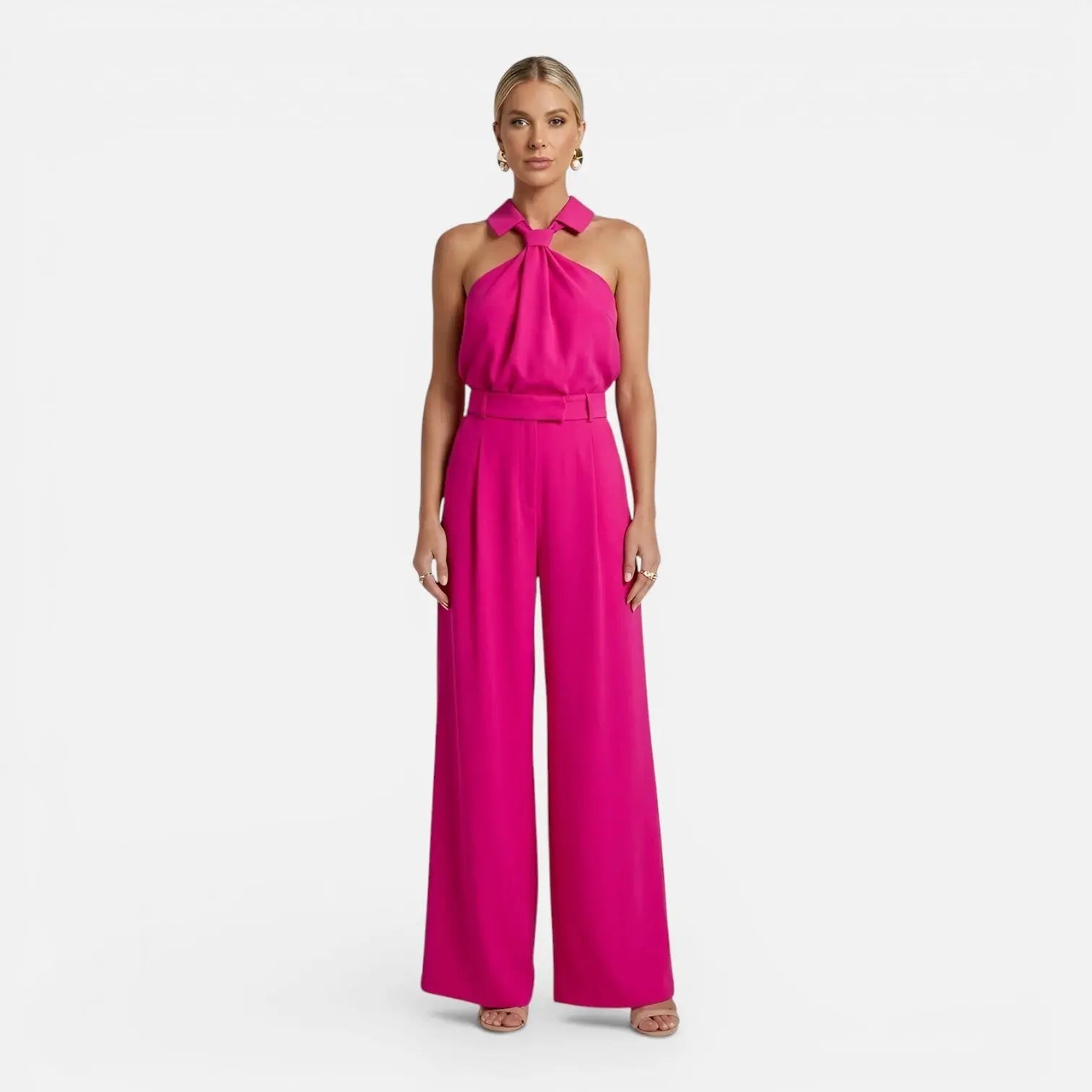 Idun Heldragt Dame Halter Neck – Vide Ben og Loose Fit Til Sommer Panorla