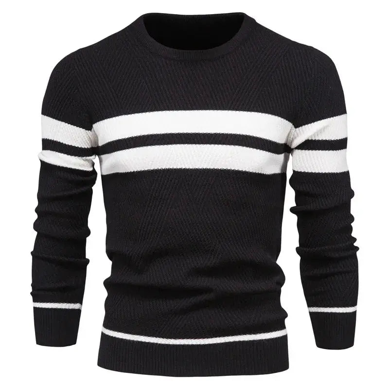 Thomas | Sweater Herre – Klassisk Pasform, Enkel Strik & Alsidig Brug