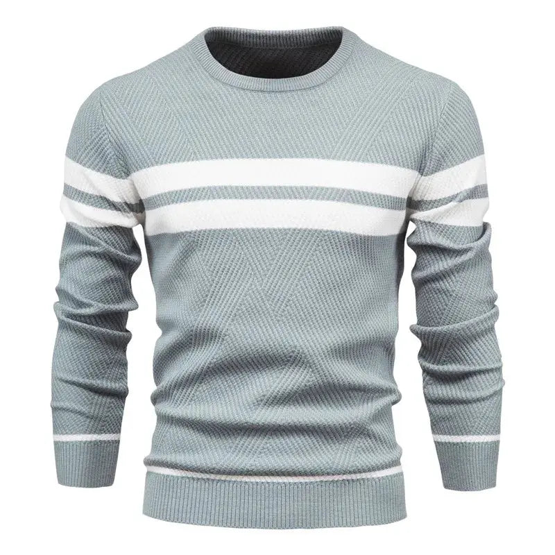 Thomas | Sweater Herre – Klassisk Pasform, Enkel Strik & Alsidig Brug