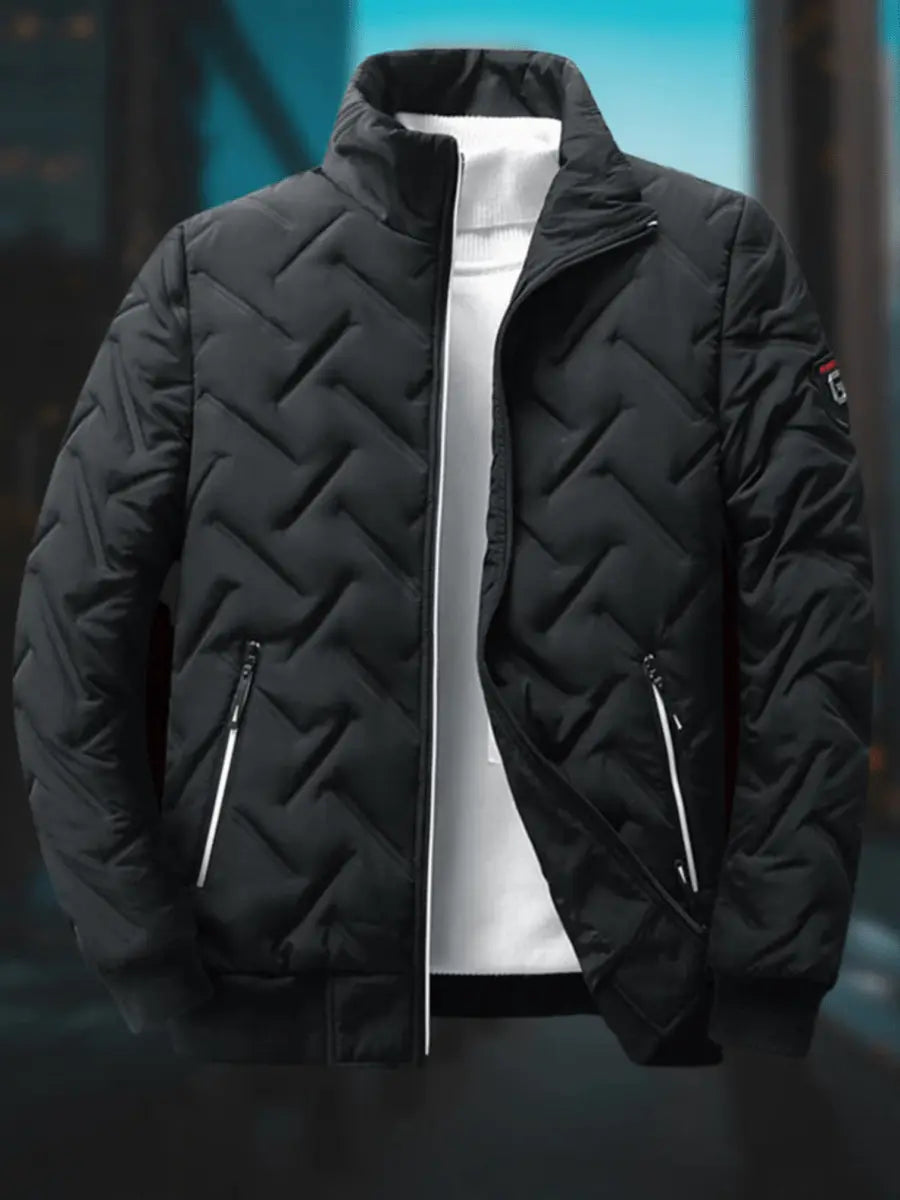 Vinterjakke til mænd med klimabestandigt design