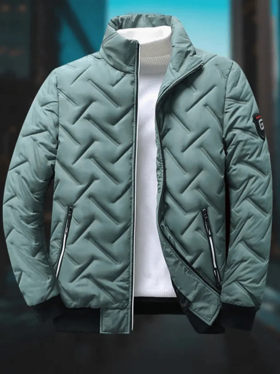 Vinterjakke til mænd med klimabestandigt design