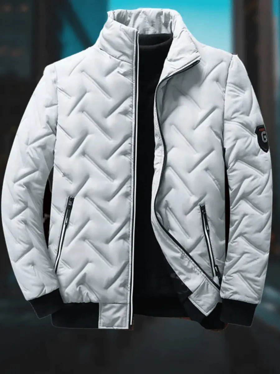 Vinterjakke til mænd med klimabestandigt design