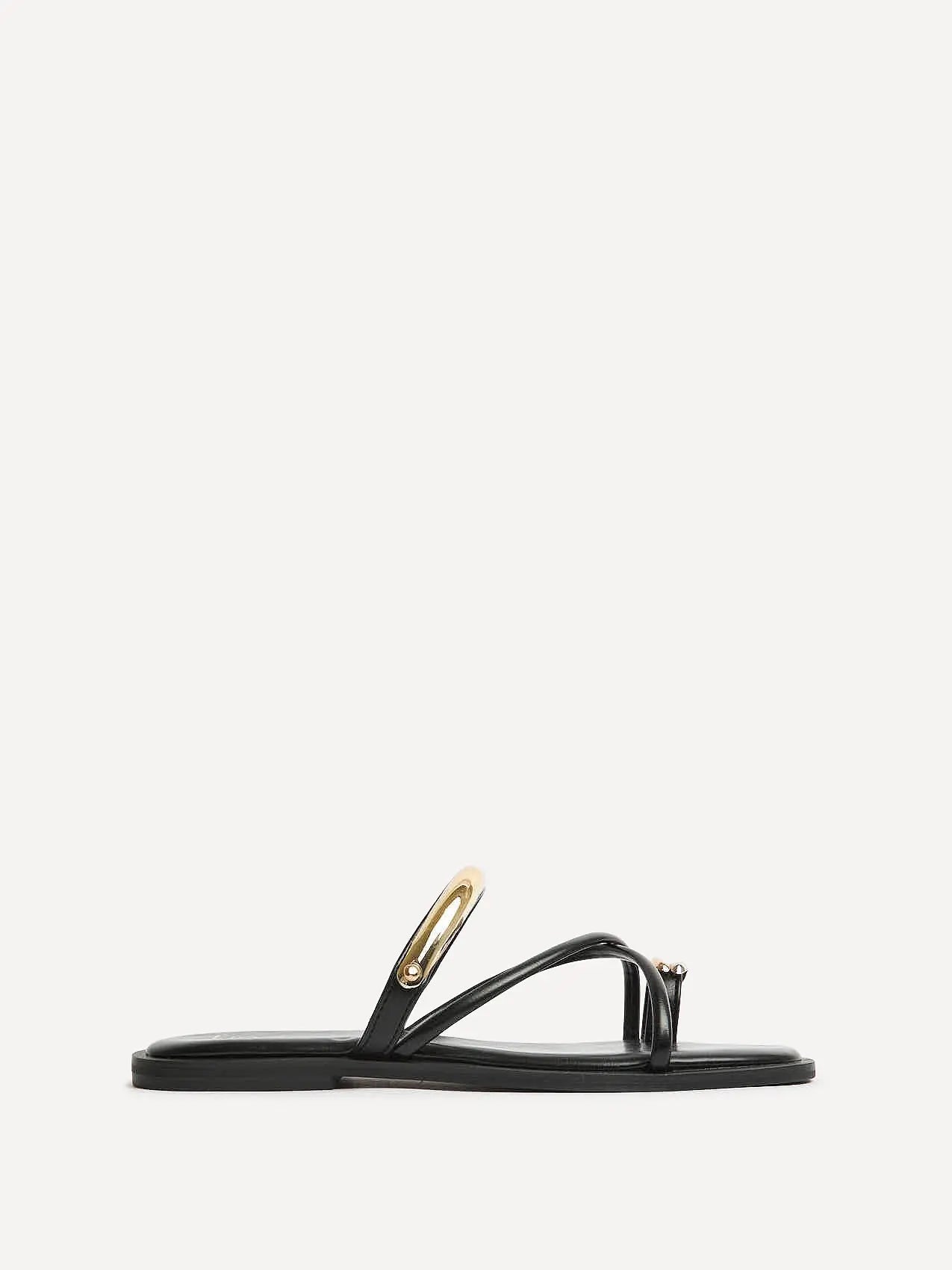 Freja | Flade Sandaler med Krydsremme & Puderet Indersål | Komfortable og Stilfulde Sommersandaler til Kvinder 3
