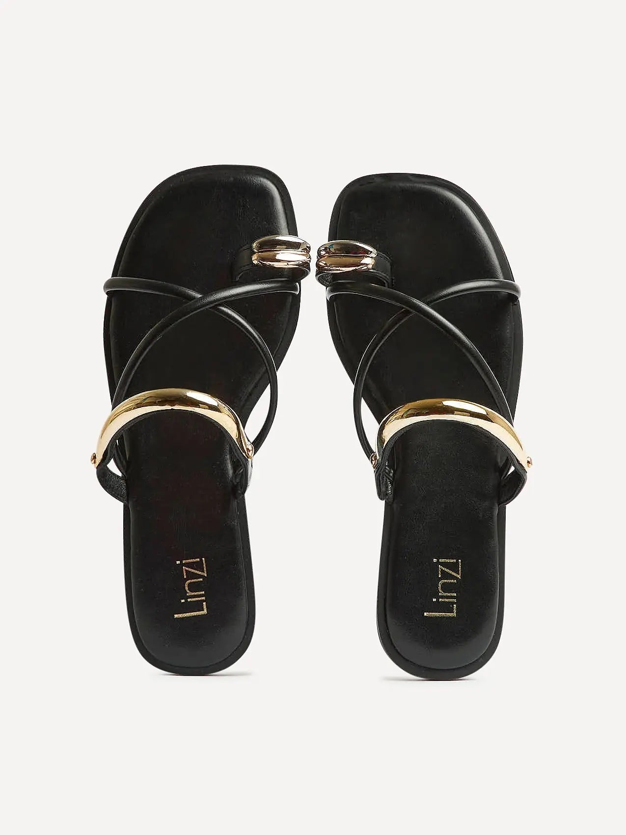Freja | Flade Sandaler med Krydsremme & Puderet Indersål | Komfortable og Stilfulde Sommersandaler til Kvinder 2