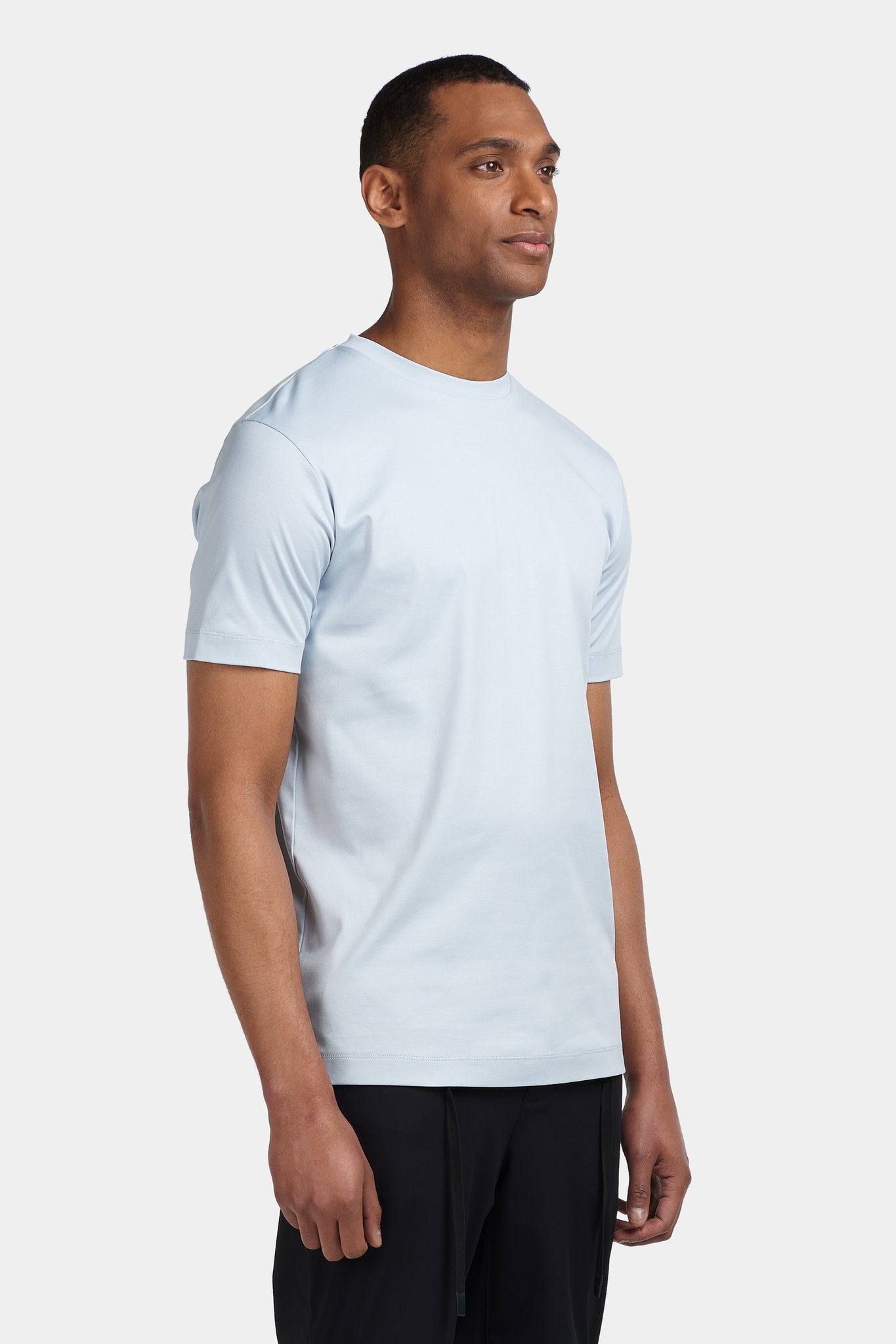 Luxe T-Shirt 2-Pack til Mænd - 100% Merceriseret Supima Bomuld, Slank Pasform 6