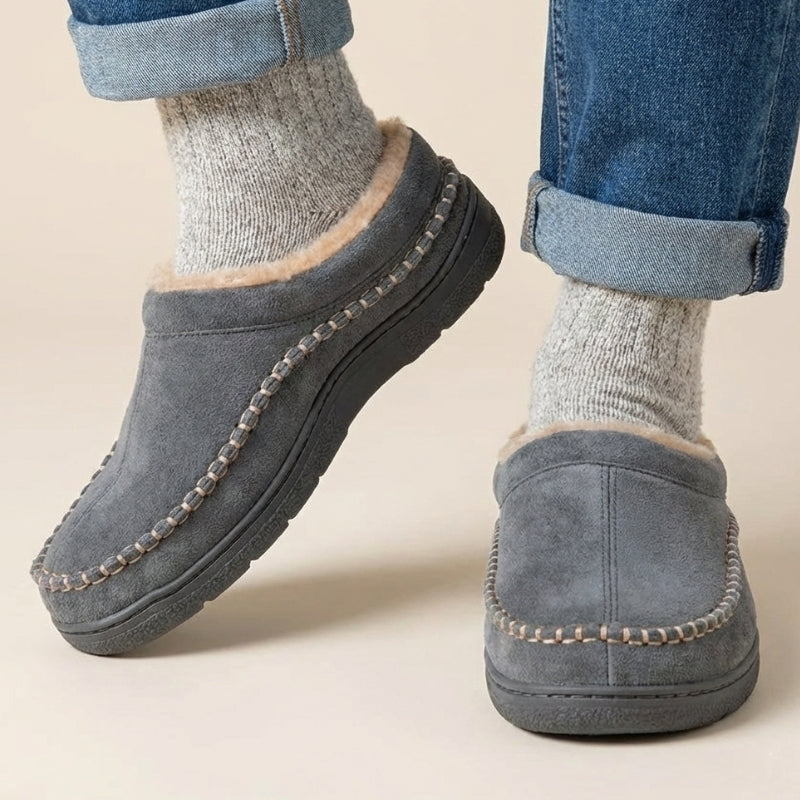 Unisex Orthopedic House Slippers | Warm Fleece with Arch Support | Wide Fit for Ultimate Comfort 5