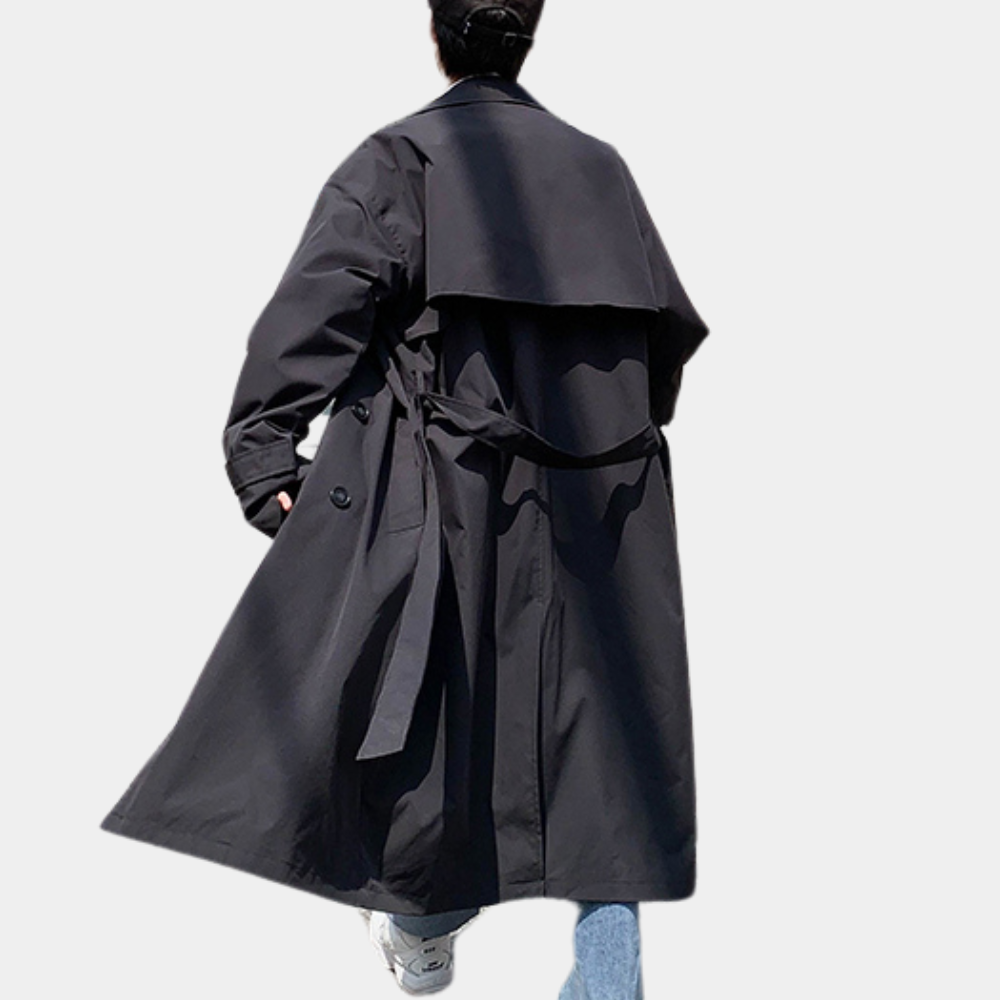 Sebastian | Casual Trenchcoat for Men with Double Buttons