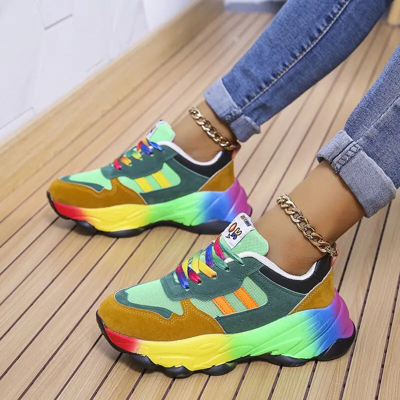 Iris Sneakers | Ortopædiske Sneakers med Gel Hælsål & Bred Tåboks | Komfortabelt Design til Aktiv Livsstil 4