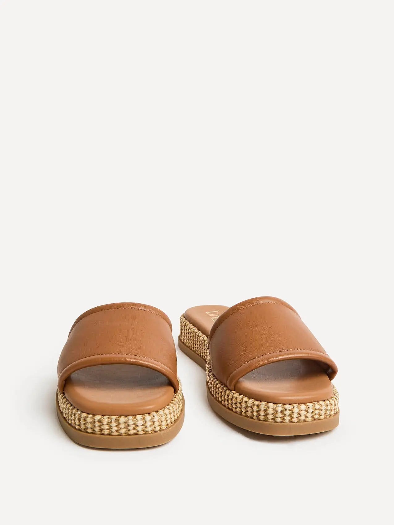 Raffia Flatform Mules Med Hæl med Blød Fodseng | Komfortable Sommer Sandaler til Kvinder 3