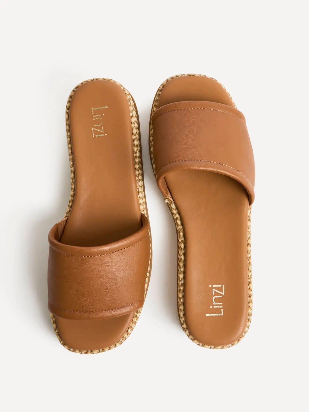 Raffia Flatform Mules Med Hæl med Blød Fodseng | Komfortable Sommer Sandaler til Kvinder 5
