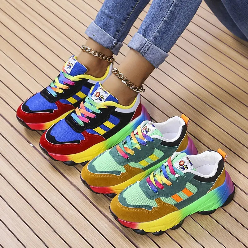 Iris Sneakers | Ortopædiske Sneakers med Gel Hælsål & Bred Tåboks | Komfortabelt Design til Aktiv Livsstil 3