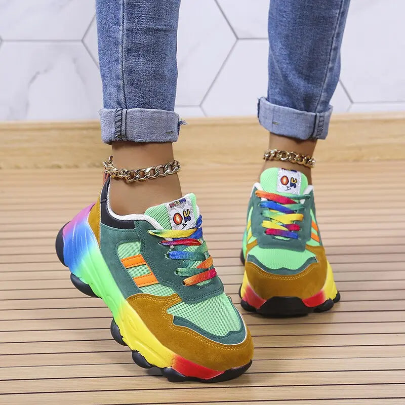 Iris Sneakers | Ortopædiske Sneakers med Gel Hælsål & Bred Tåboks | Komfortabelt Design til Aktiv Livsstil 2