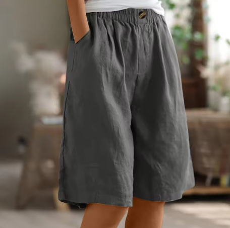 Linen Shorts Women – Breathable Comfort Summer Shorts