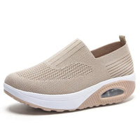 Orthopedic sneakers women slip-on mesh air cushion sole summer everyday