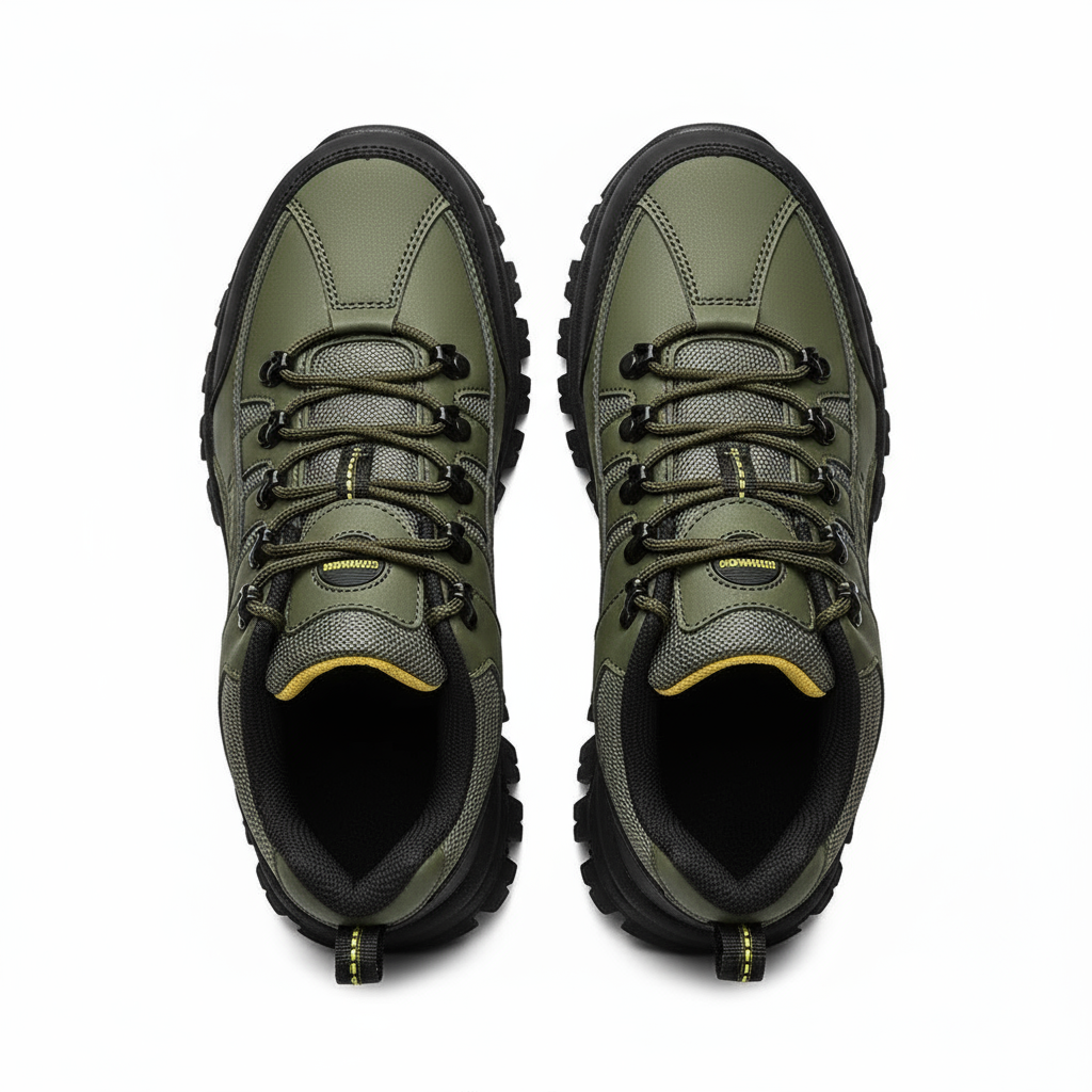 Ortopædiske Vandresko Herre med Komfortabel Støtte og Slidstærk Gummisål – Ideel til Vandring og Udendørs Aktiviteter 3