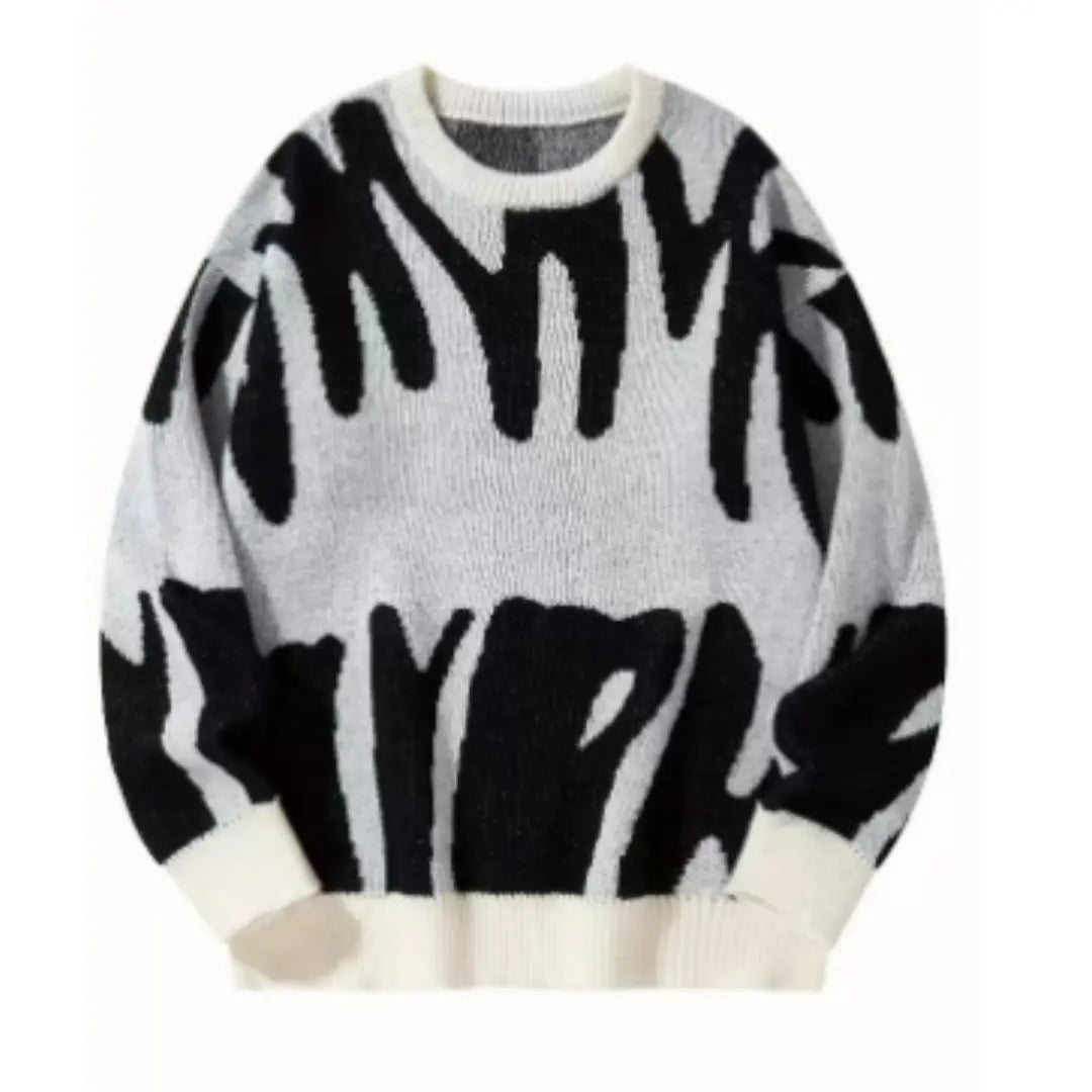 Rasmus | Sweater Herre – Struktureret Strik, Afslappet Pasform & Let Komfort