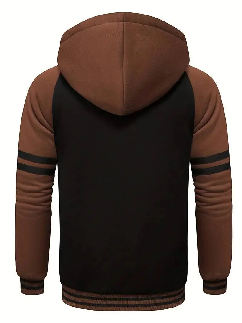 Hættetrøjer Mænd | Hoodie med Funktionel Hætte & Lige Pasform | Komfortabel til Daglig Brug 17