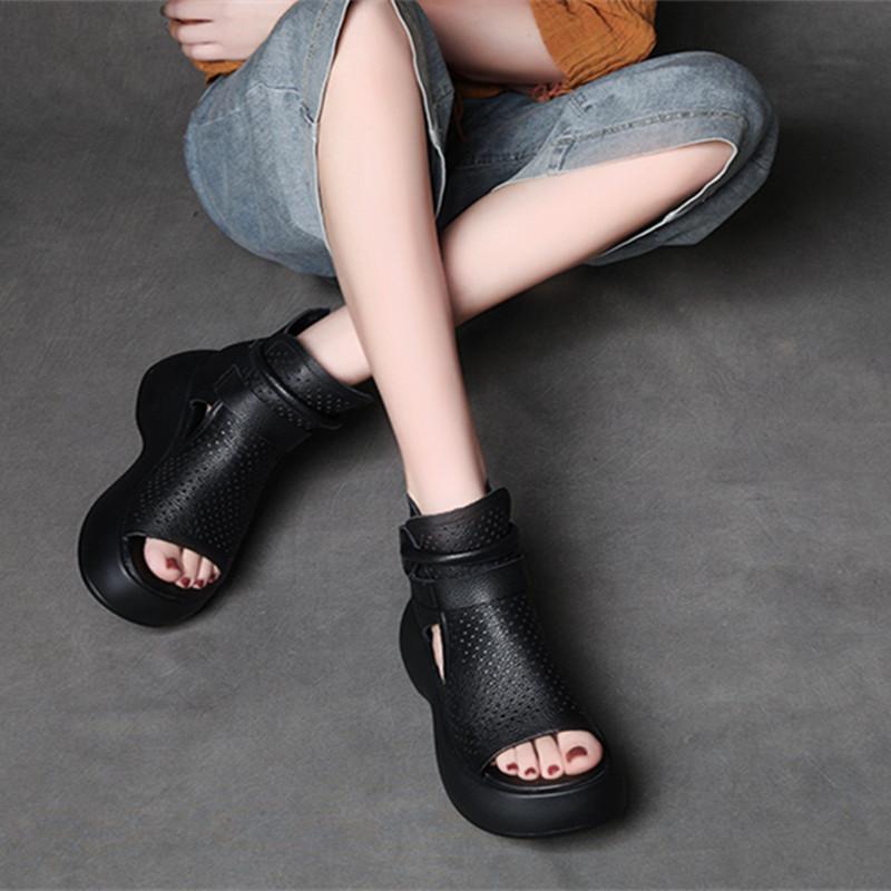 Plateau Sandaler Dame Roman – Sommer Sandaler