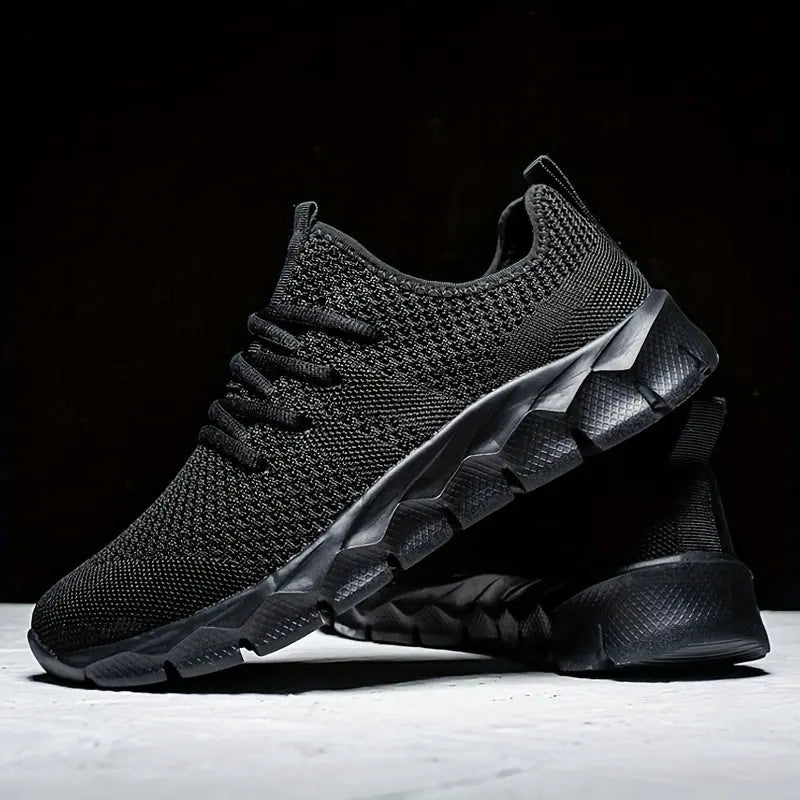Sneakers til mænd – Mesh Overdel i Letvægtsmodel – Komfort til Aktiv Hverdagsbrug