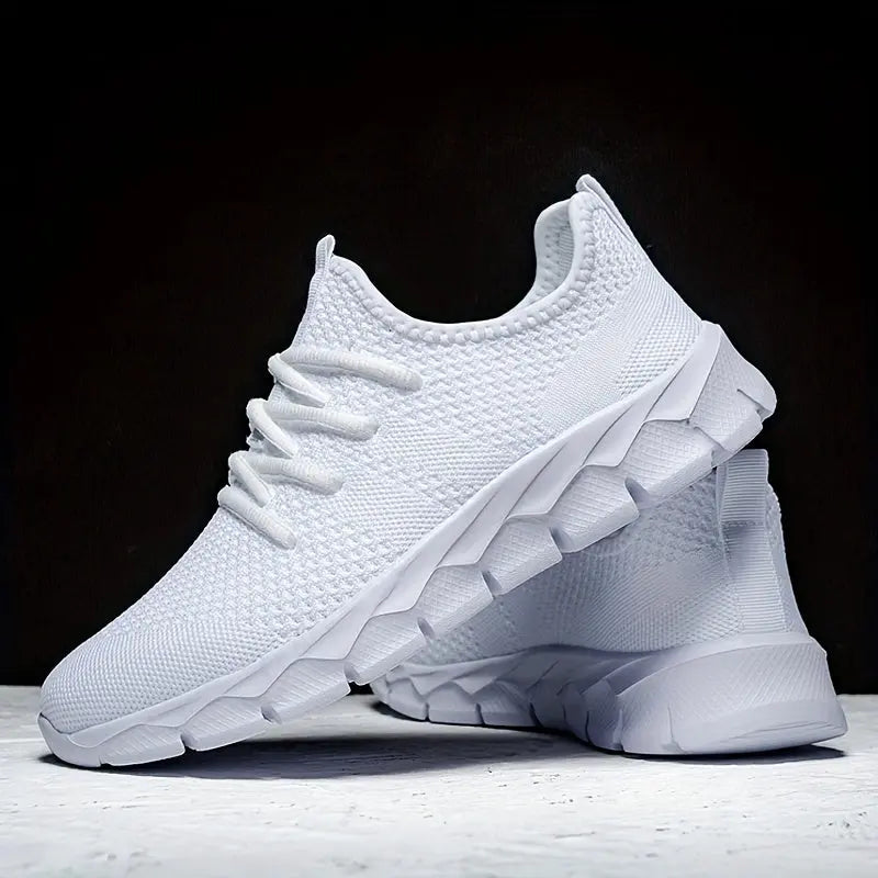 Sneakers til mænd – Mesh Overdel i Letvægtsmodel – Komfort til Aktiv Hverdagsbrug