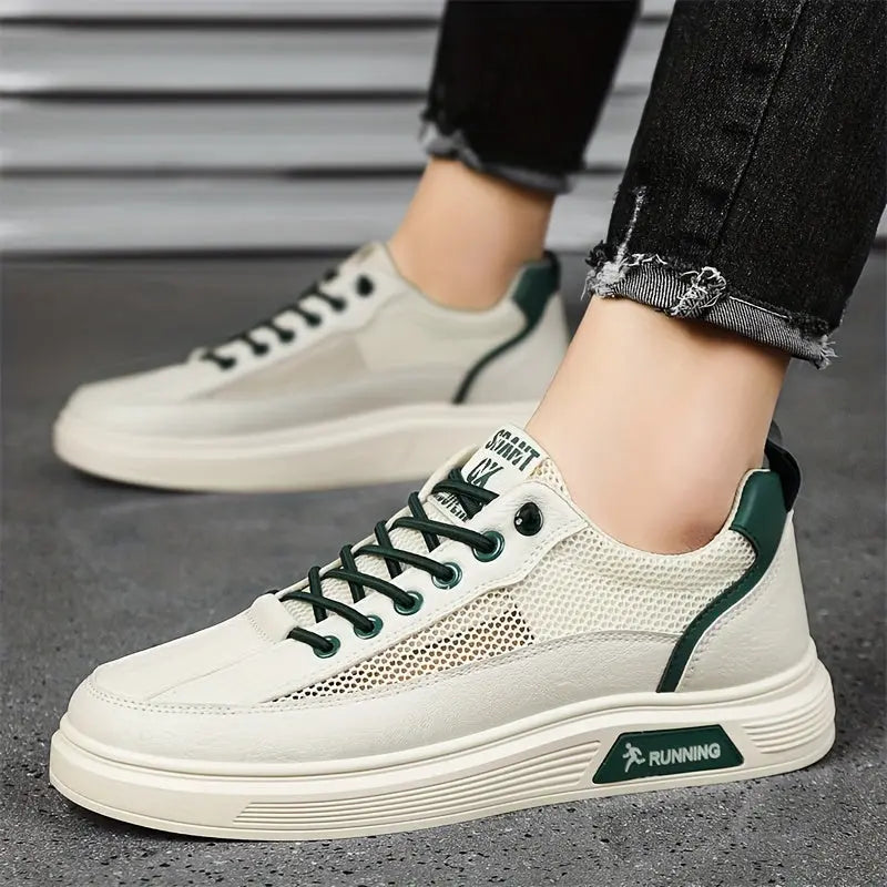 Sneakers til mænd i minimalistisk design til daglig brug - Panorla