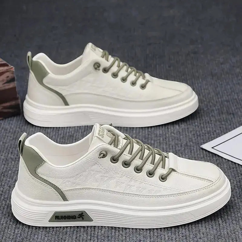 Sneakers til mænd i minimalistisk design til daglig brug - Panorla