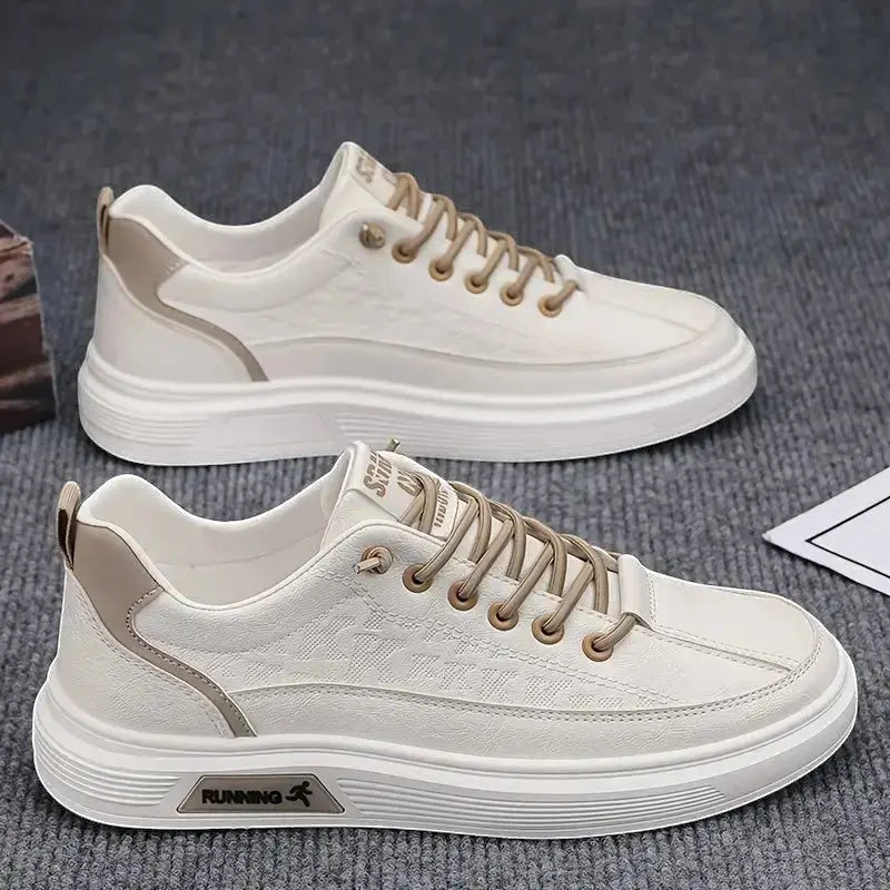 Sneakers til mænd i minimalistisk design til daglig brug - Panorla