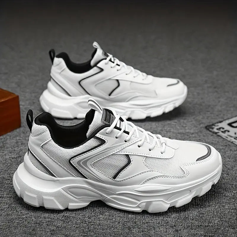 Løbesko til mænd i åndbart mesh til daglig træning