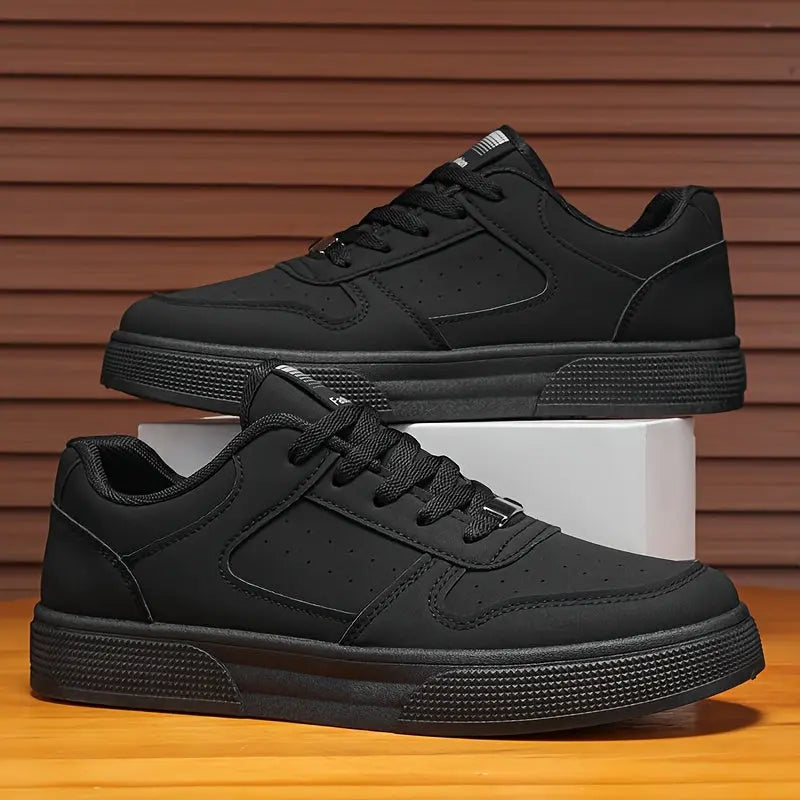 Stilfulde Sneakers til mænd – Åndbare og Holdbare i Sort