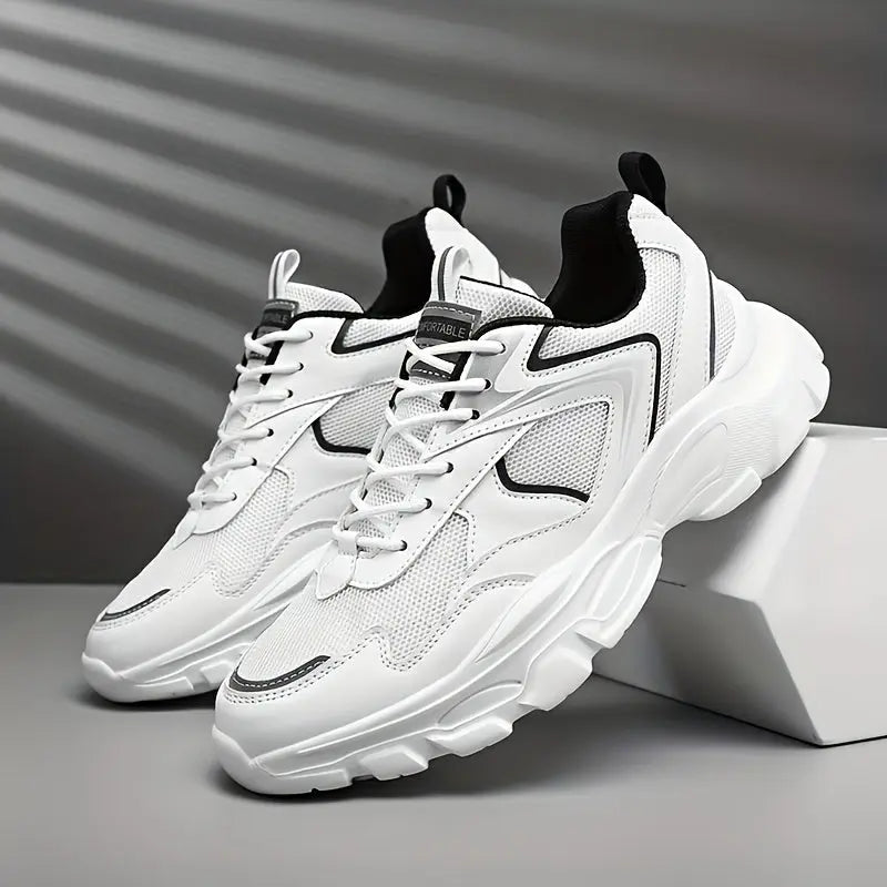 Løbesko til mænd i åndbart mesh til daglig træning