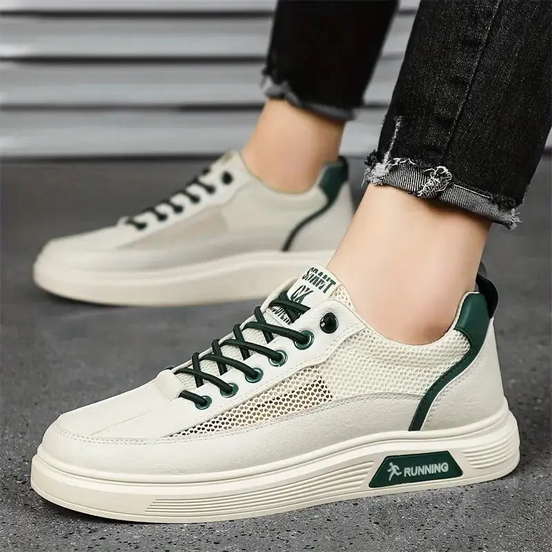 Sneakers til mænd med elastisk lukning til hverdagskomfort