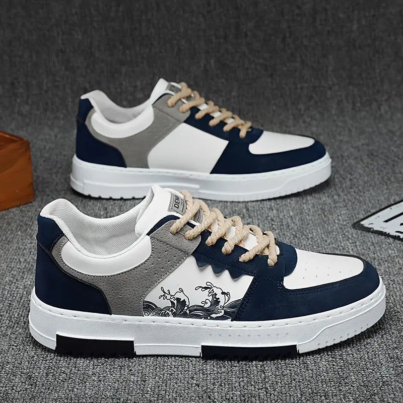 Sneakers til Mænd – Skate-Inspireret Design – Stabil Komfort i Letvægtsmodel