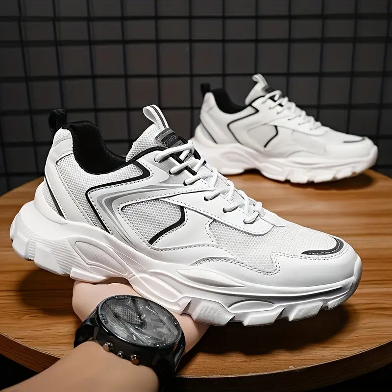 Løbesko til mænd i åndbart mesh til daglig træning