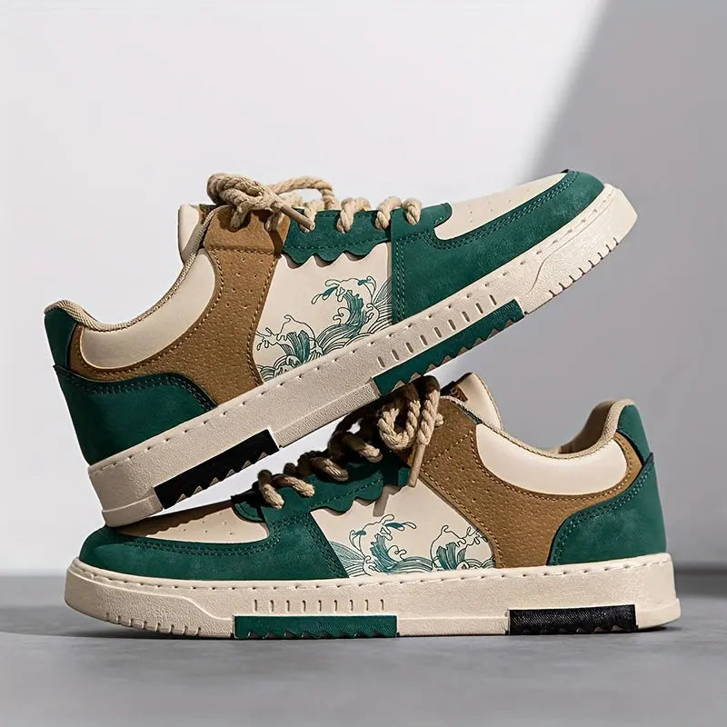 Sneakers til Mænd – Skate-Inspireret Design – Stabil Komfort i Letvægtsmodel