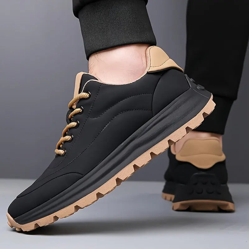 Sneakers til mænd i business-casual stil til daglig brug