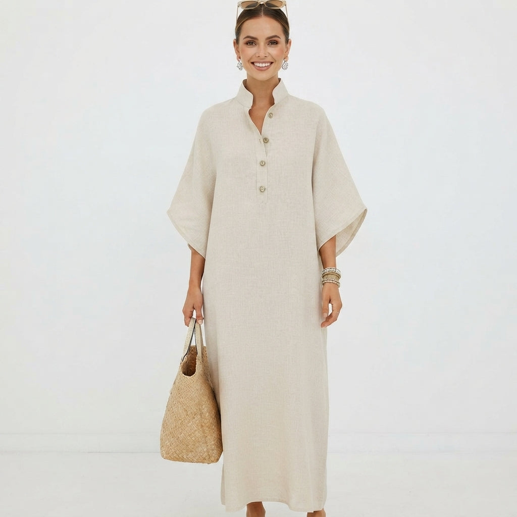 Sukienka Maxi w Stylu Resort – Lekka Letnia