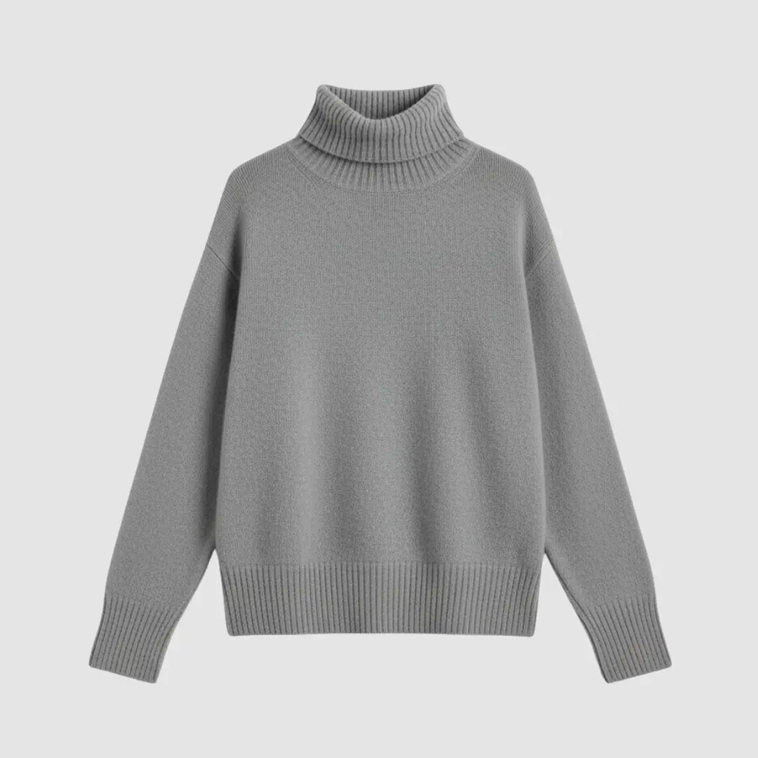 Emma | Sweater Dame med Rullekrave – Blød, Varm & Komfortabel