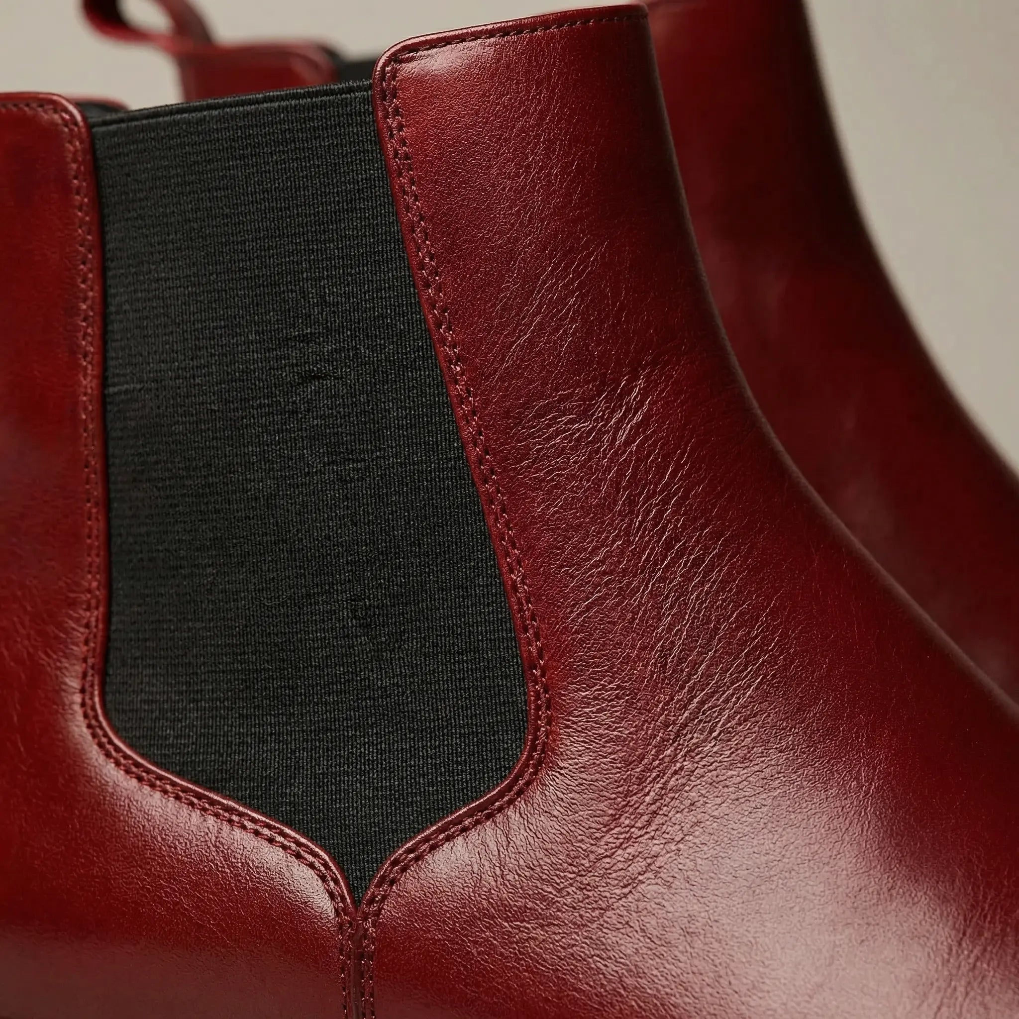 Men's Chelsea Boots PU Leather Cap Toe Chelsea Slip-on Boots