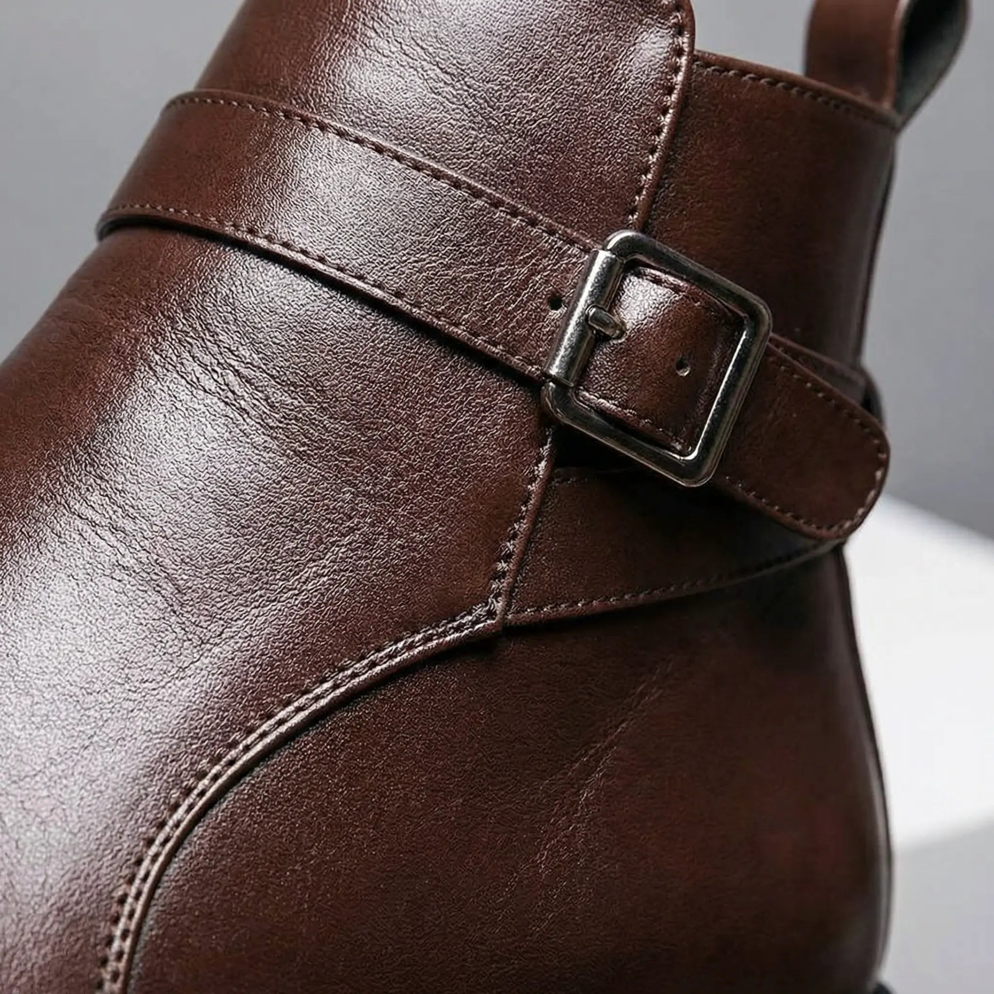 Men's Chelsea Boots Genuine Leather Comfort Sole Chelsea Slip-on Boots