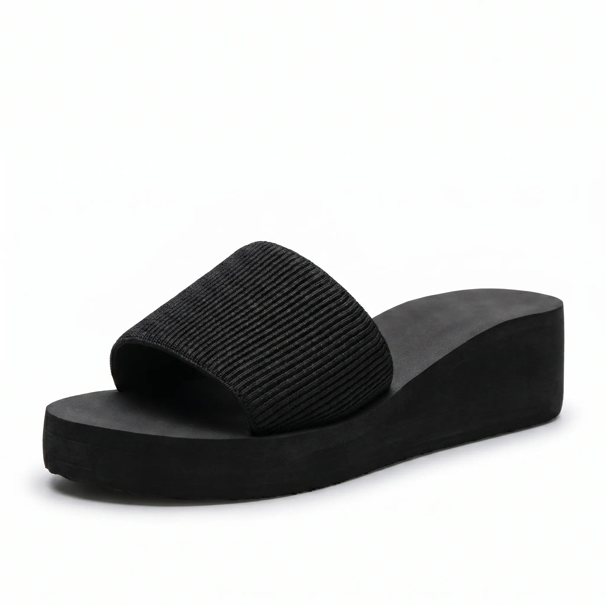 Astrid Ortopædiske Sandaler Dame – Platform Stroppe Sommersandaler med Buestøtte