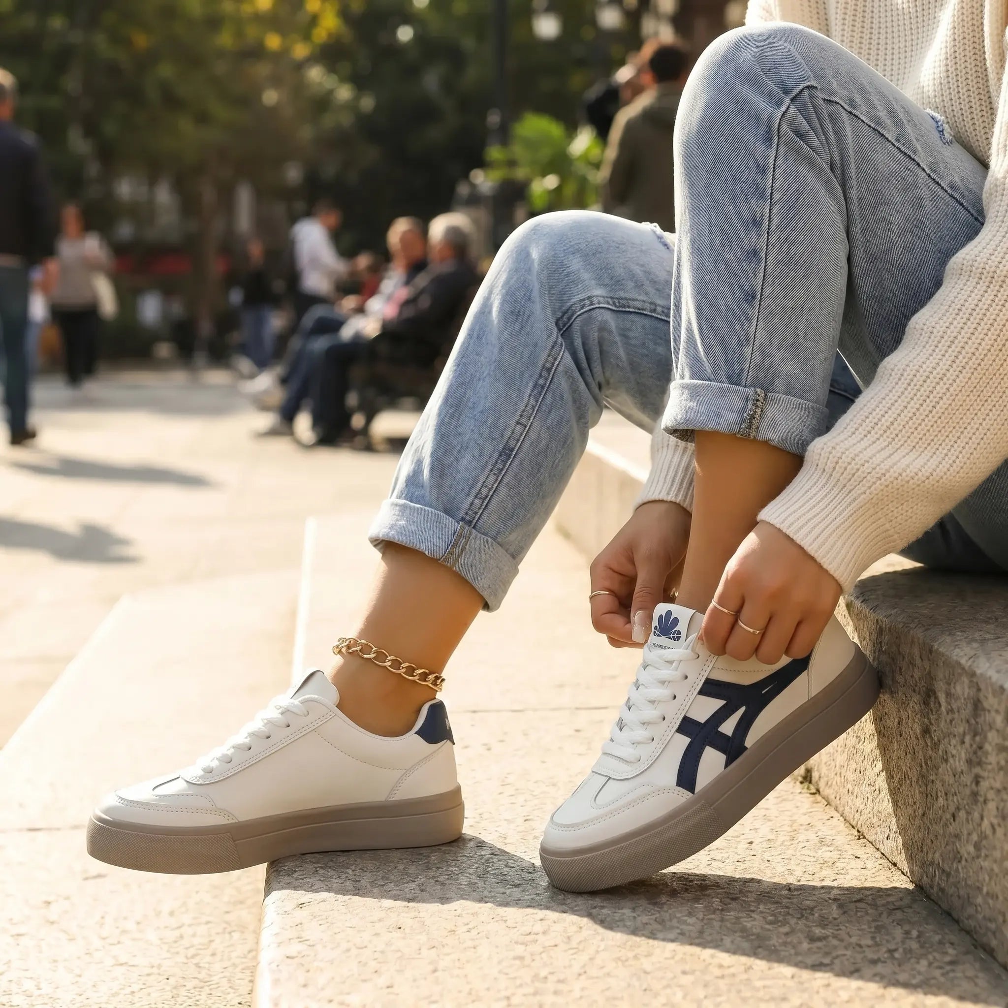 Women's Orthopedic Retro Sneakers – Supportive, Breathable, and Shock-Absorbing