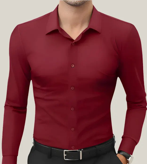 Jonas | Stræk Slim Fit Skjorte Herre