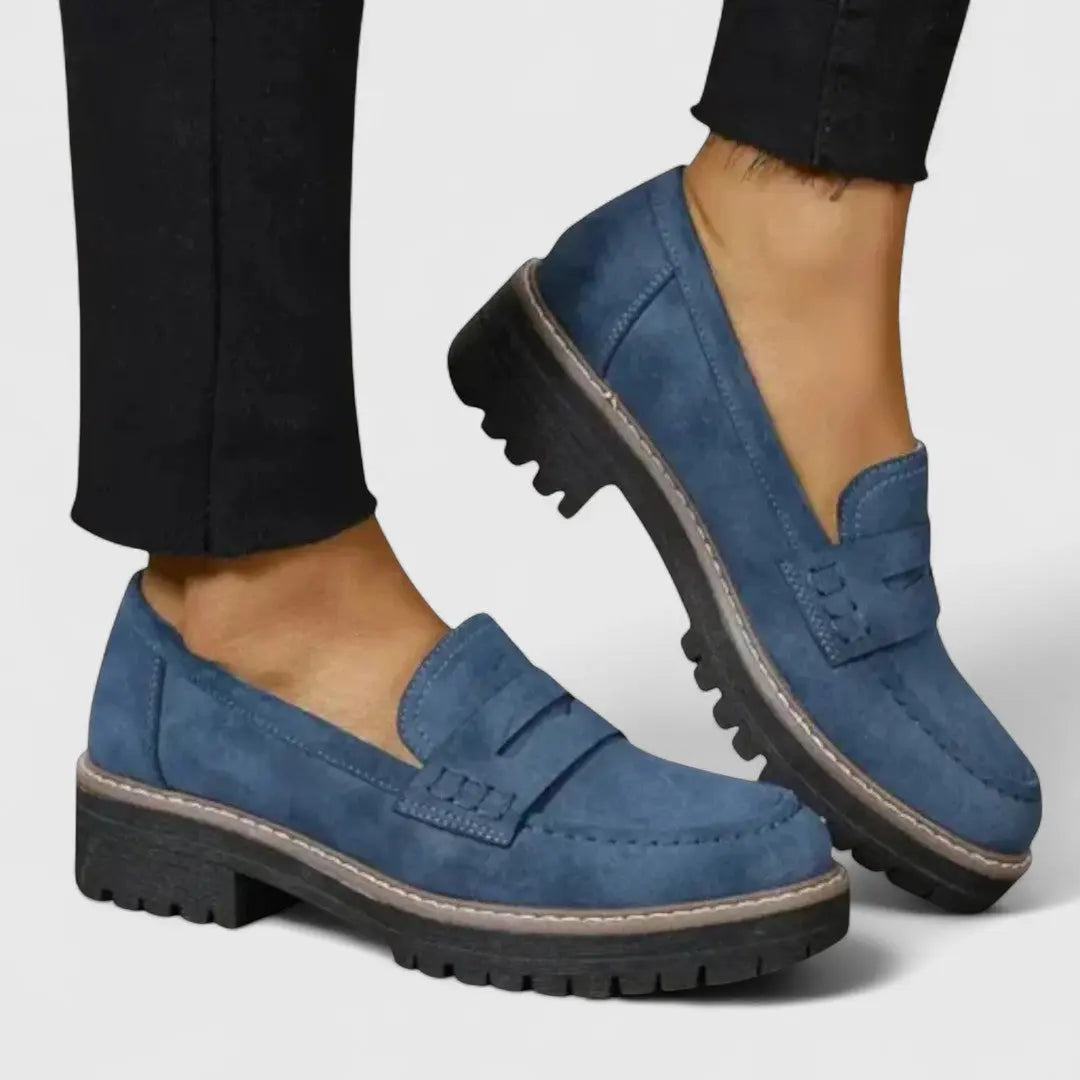 Helena | Dame Loafers med Ergonomisk Buestøtte og Stødabsorberende Sål | Komfortable Hverdagsko 3