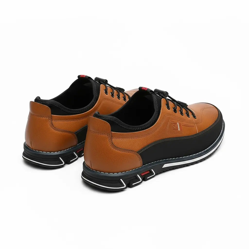 Elegant Sneakers | Oxford-Look Kunstlæder Sneakers med Åndbar Komfort | Alsidig til Hverdag og Formelle Anledninger 5